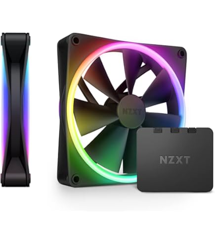 Amazon.com: NZXT F140 RGB Twin Pack – 2 x 140mm RGB PWM PC Fans